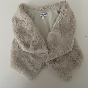 Splendid Faux Fur Vest for Baby